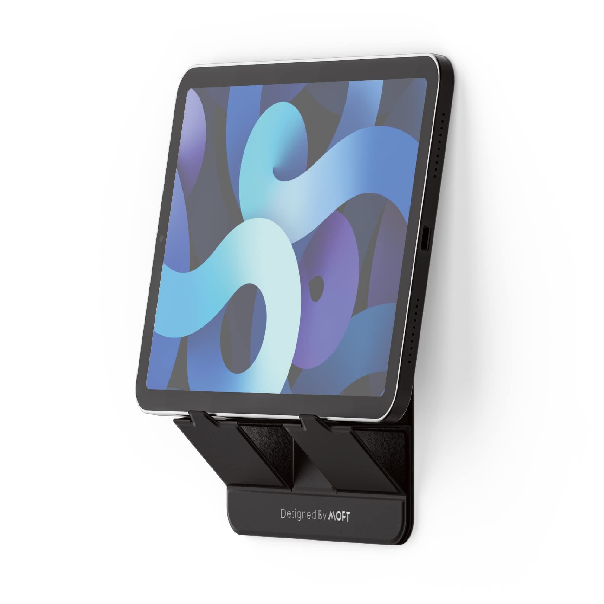 Adhesive Wall Stand & Snap Pad: Universal Wall Holder for All iPads, Tablets, Phones and eReaders, Residure-Free