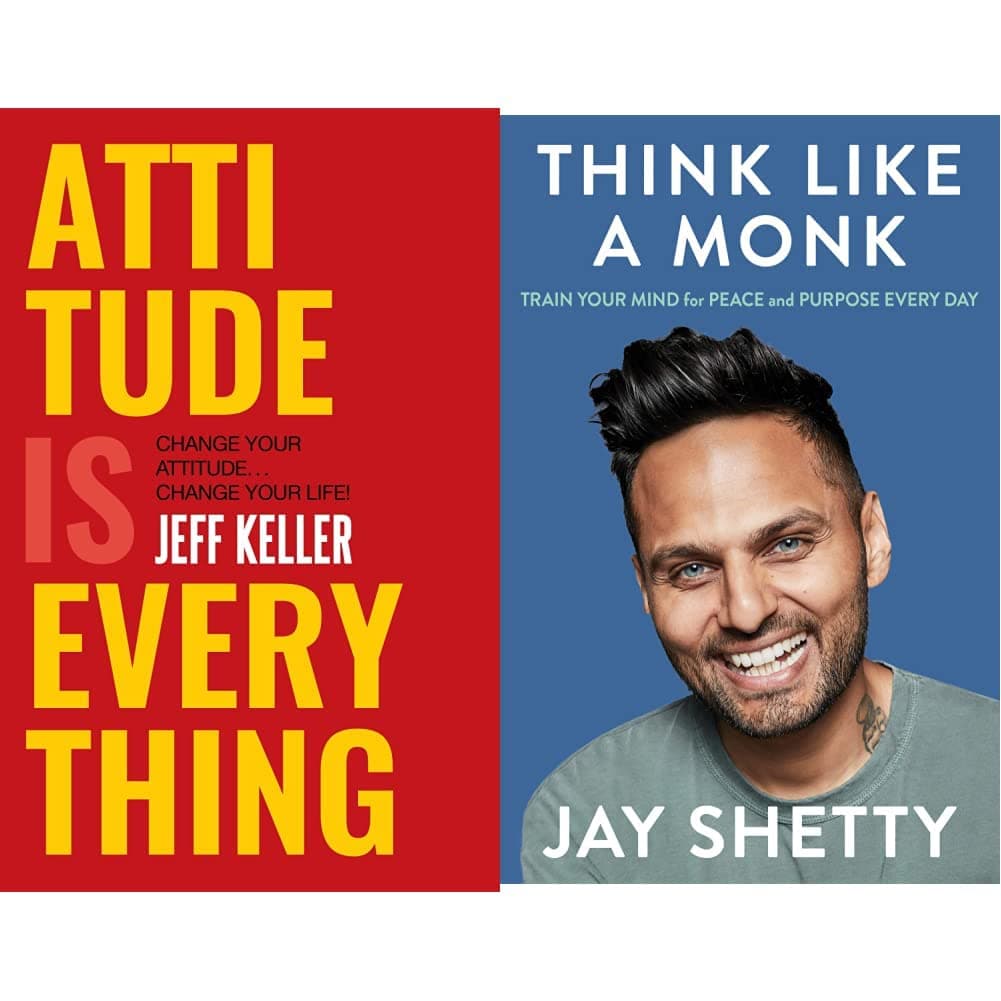 Attitude Is Everything: Change Your Attitude ... Change Your Life! + Think Like A Monk (Set Of 2 Books)