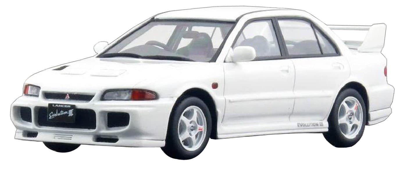 Inter Hi Story 1 / 43 Mitsubishi Lancer GSR Evolution III (1995) Scotia White