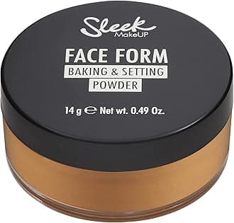 Sleek MakeUP Face Form Baking & Setting Powder, Loose Setting Powder to Lock in Your MakeUP, Lightweight Formula, Medium, 14g