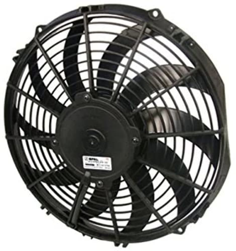 30101522 Puller Fan (12" Medium Profile ; Curved Blade; For Use W/ 25Amp Fuse at 13V), 1 Pack