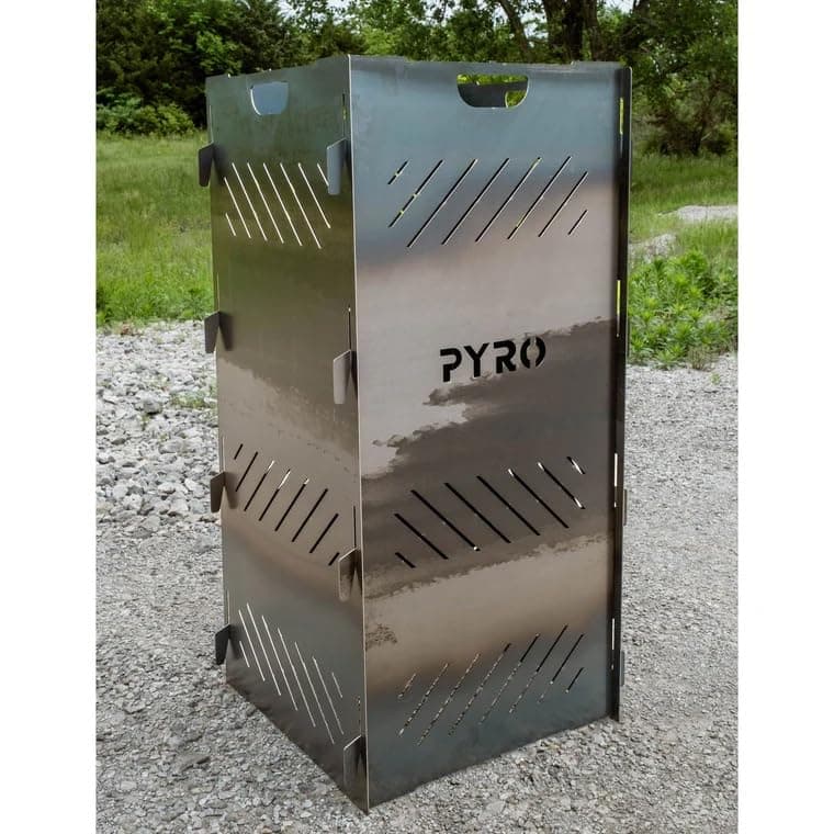 Pyro Cage 48" Incinerator - Burn cage only (lid and Riser not Shown nor Included)