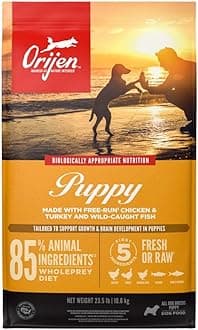 Dog Puppy Recipe, 25lb, High-Protein Grain-Free Dry Puppy Food, Packaging May Vary