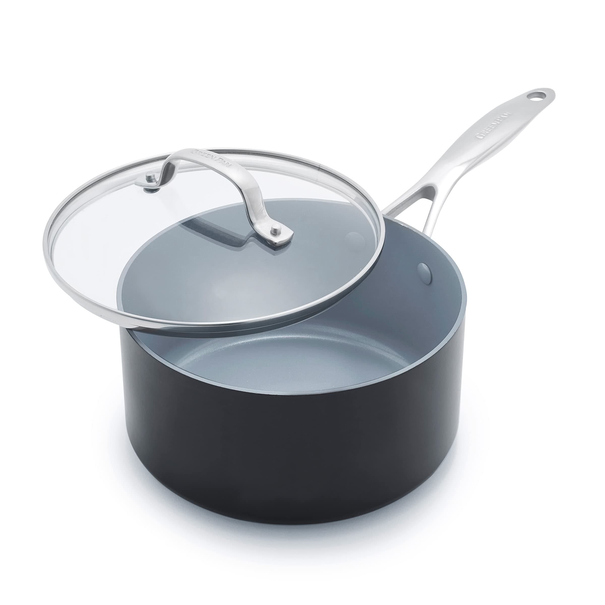 Greenpan Venice Pro Saucepan, 18 cm Size