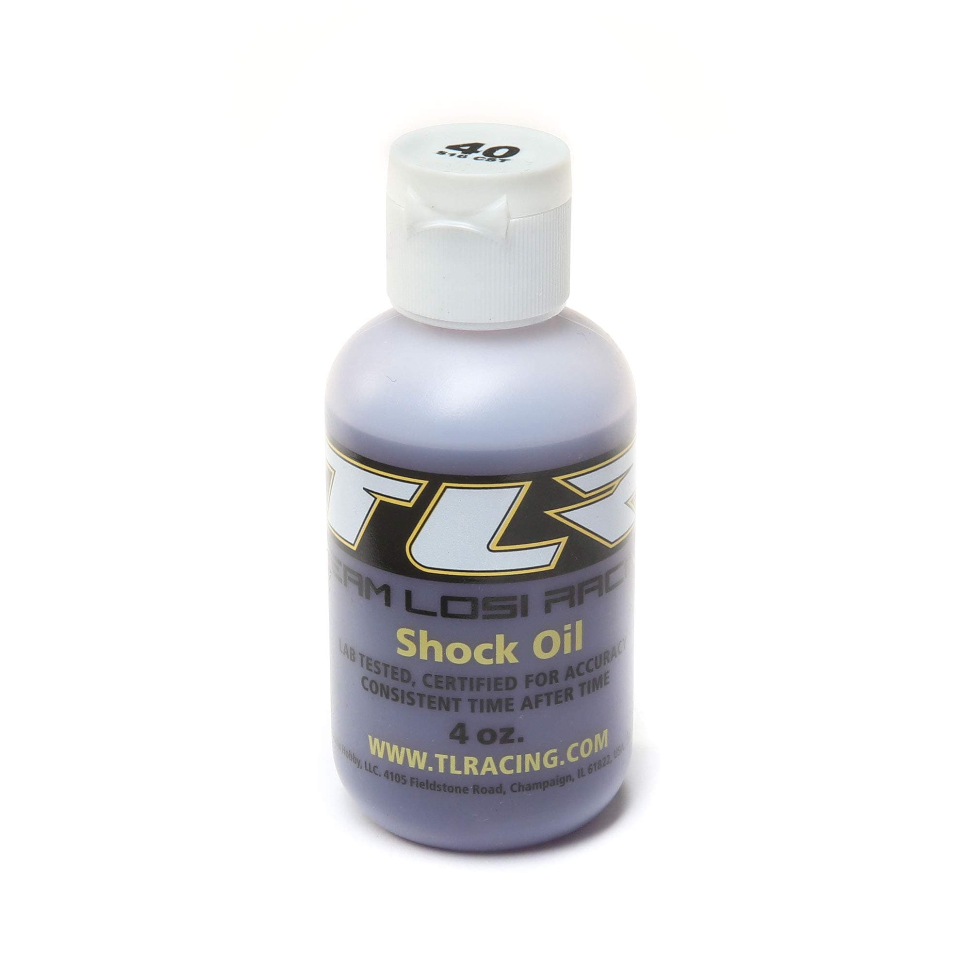 TEAM LOSI RACING Silicone shock oil, 40 wt, 4 oz