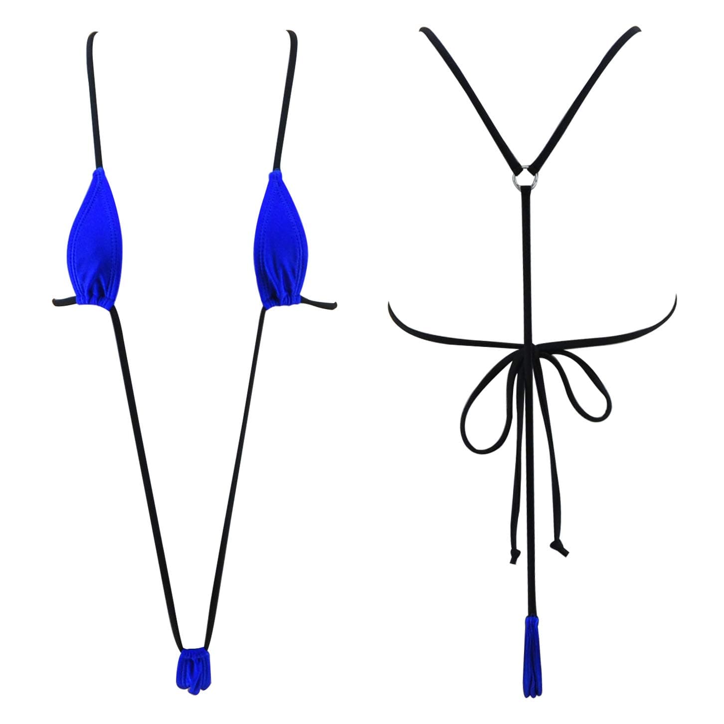 SHERRYLO Micro String Bikini Slutty Crotchless Extreme Bikinis Sexy Exotic Mini Gstring Thong Swimsuit Skimpy Swimsuit