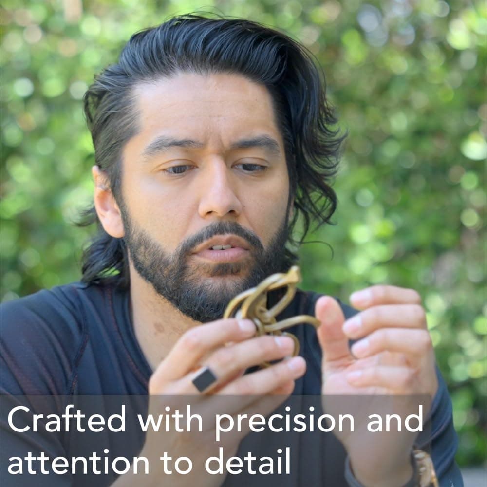 BePuzzled 頭の体操パズル 南京錠 ハナヤマ キャストパズル (レベル5)