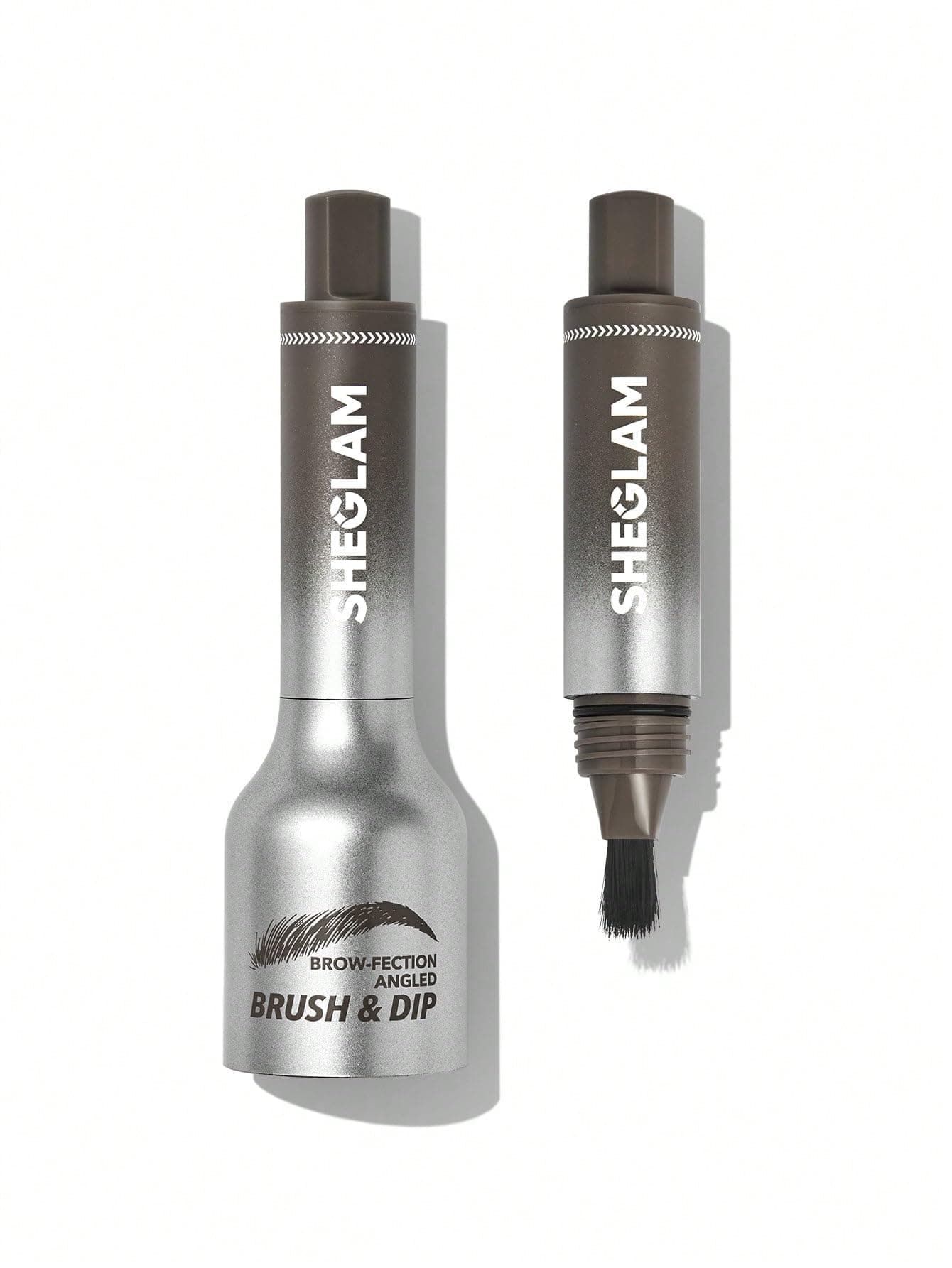 SHEGLAM Brow-Fection Angled Brush & Dip Upgraded Microblading Eyebrow Pencil, Long-Lasting Waterproof, Easy Dyeing Espresso