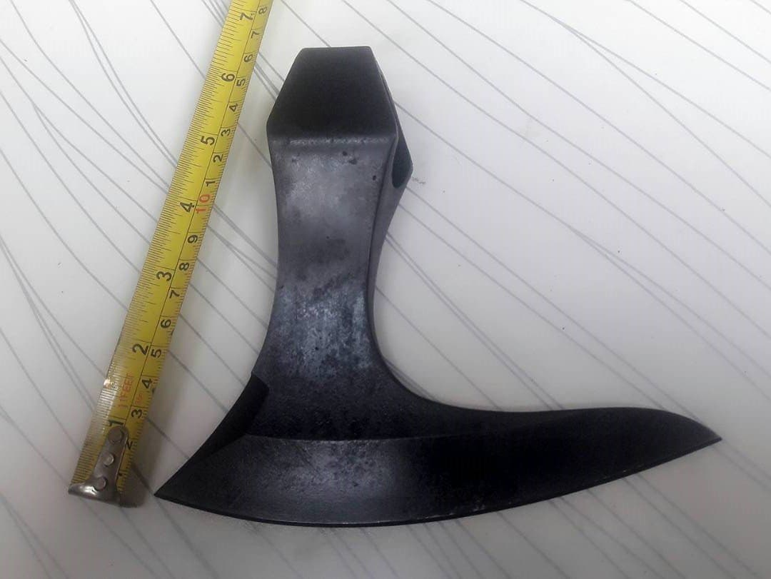 axe head art, axe head hardness, axe head dating MDM CUSTOM TOMAHAWK VIKING HEAD HATCHET BEARED CAMPING AXE HEAD