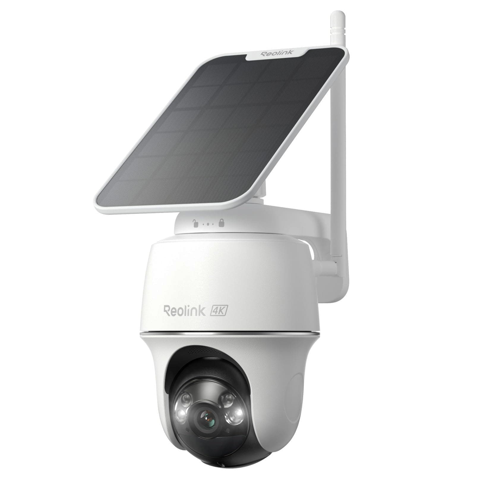 - First 4K Solar Security Cameras Wireless Outdoor, Argus PT Ultra+Solar Panel, 360° Pan Tilt Auto-Tracking, 8MP Color Night Vision, 2.4/5 GHz Wi-Fi 6, No Subscriptions, Home Hub Compatible