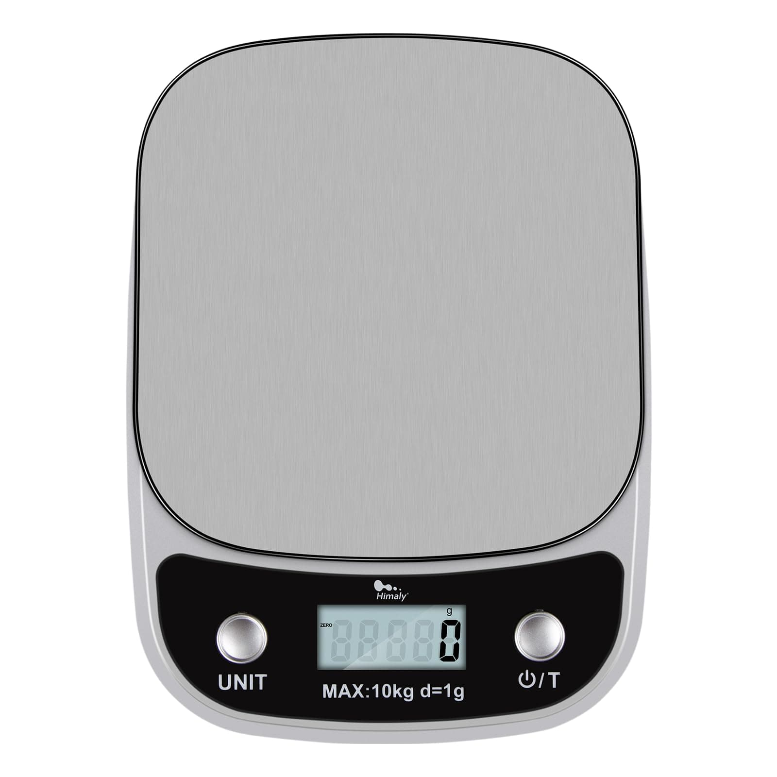 Digital Food Scale, 22 lbs/10kg Multifunction Kitchen Scale with Large Back-lit LCD Display and Tare Function for Cooking Baking Diets
