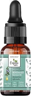 Rosemary Essential Oil for Hair Growth, Hair Fall Control and Nourishment, Skin Care | 100% Pure, Natural | 15 ML