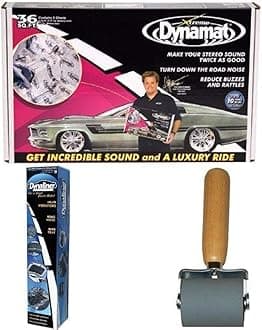 Dynamat 18" x 32" x 0.067" Thick Self-Adhesive Sound Deadener Kit