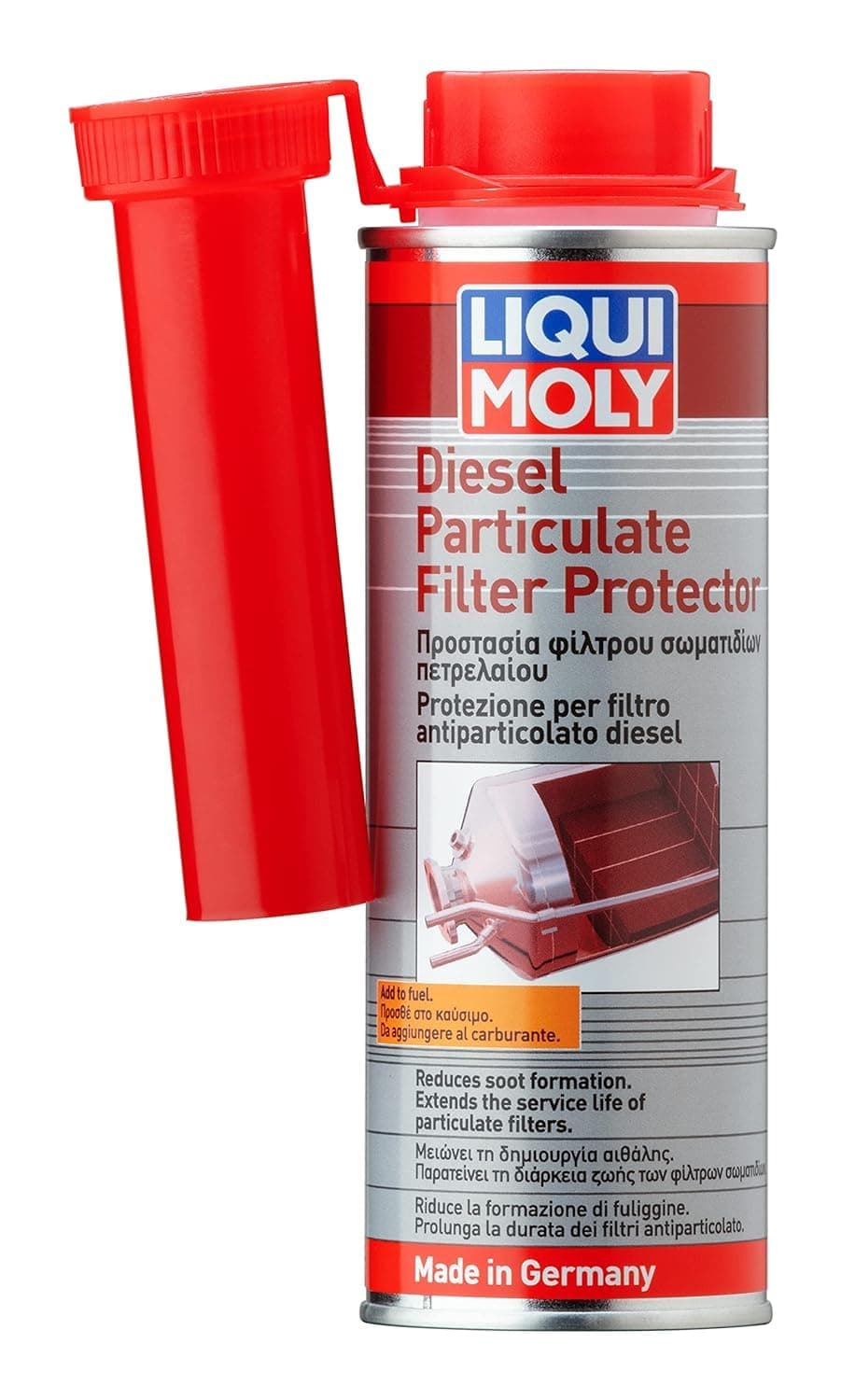 Diesel Particulate Filter Protector | 250 ml | Diesel additive | SKU: 7180, Gray