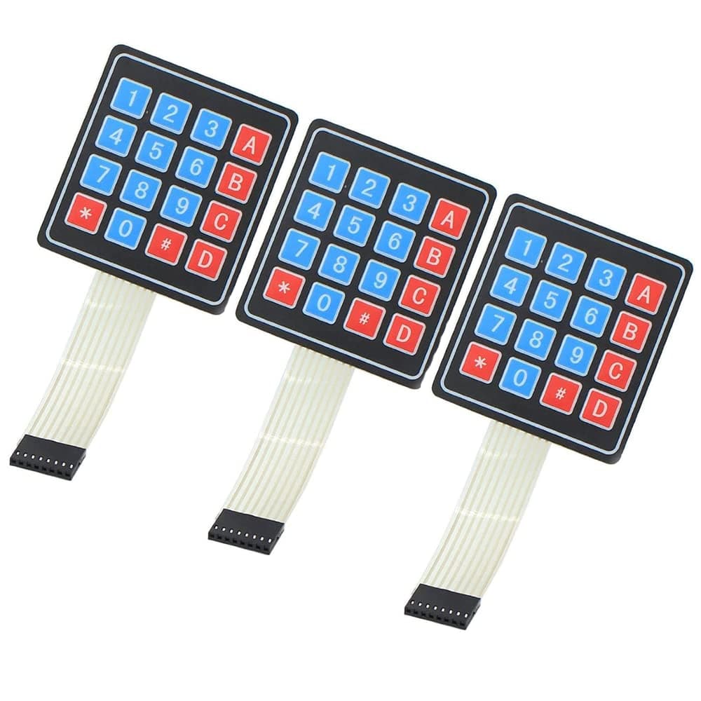 AihasdArray Matrix 4x4 16 Key Keypad Membrane Switch for Arduino AVR PIC