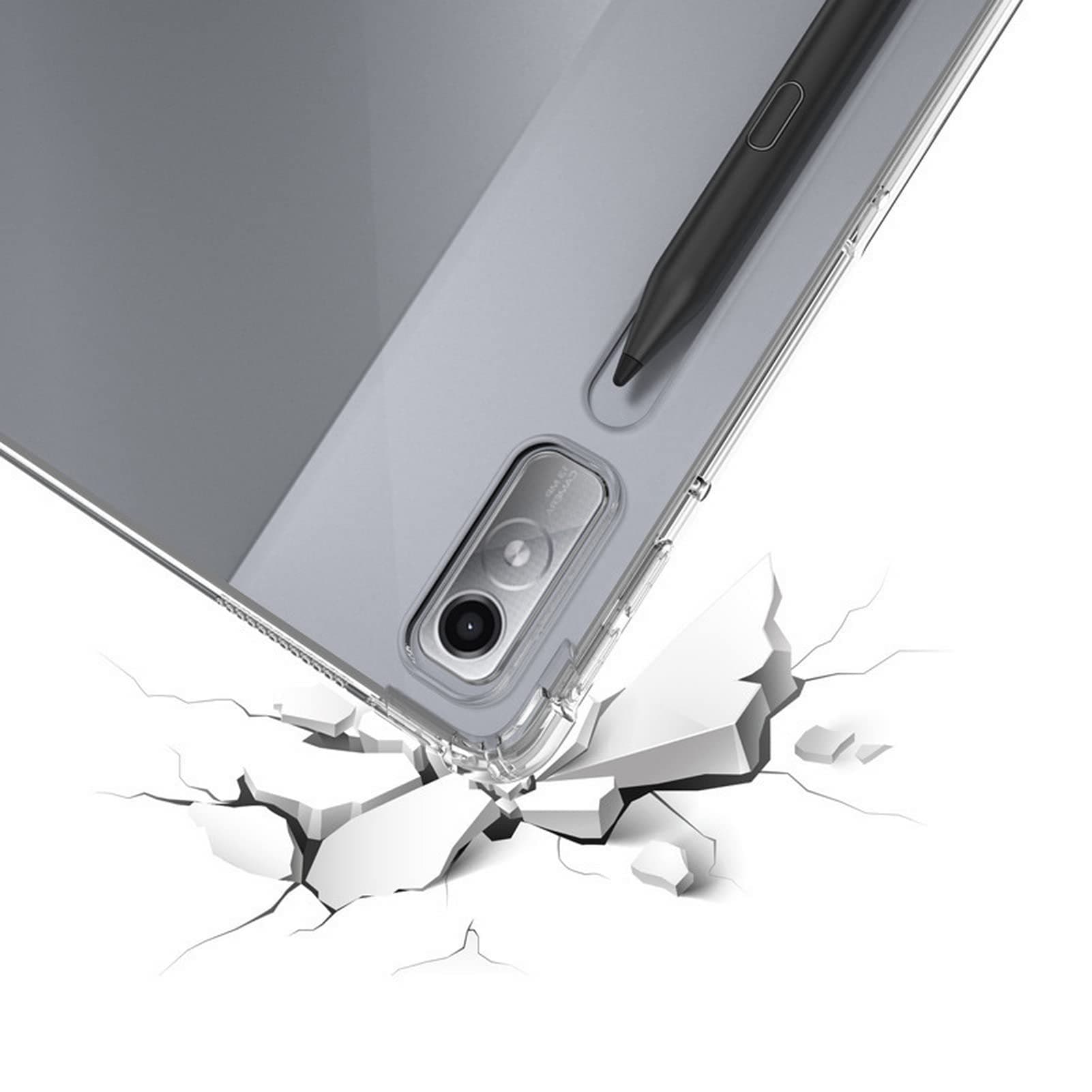 Case for Lenovo Tab P11 Pro Gen 2 / Pad Pro 2022 11.2 inch, Shockproof Impact Resistant Flexible Cover, Anti-Scratch Transparent Clear TPU Protective Shell -Clear