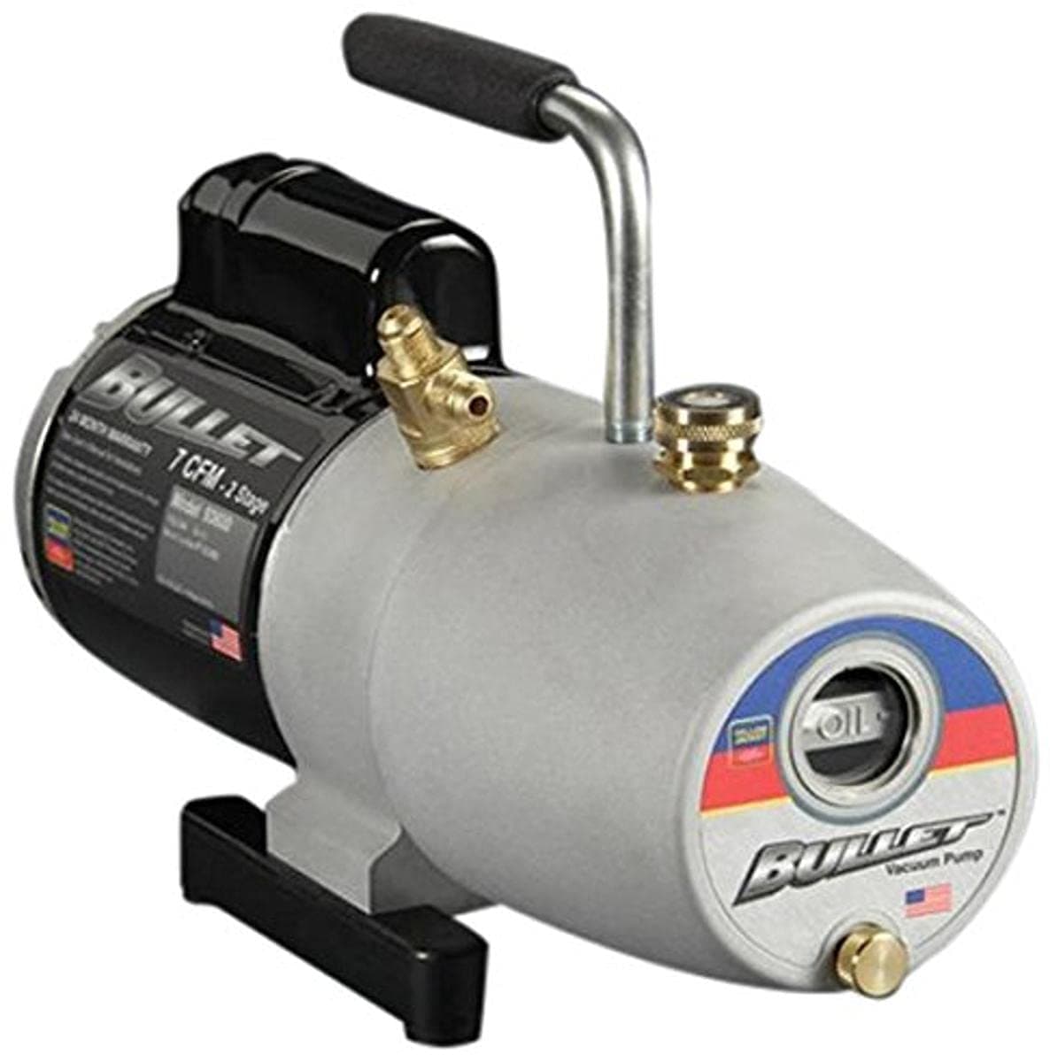 93600 Bullet Single Phase Vacuum Pump, 7 Cfm, 115V, 60 Hz
