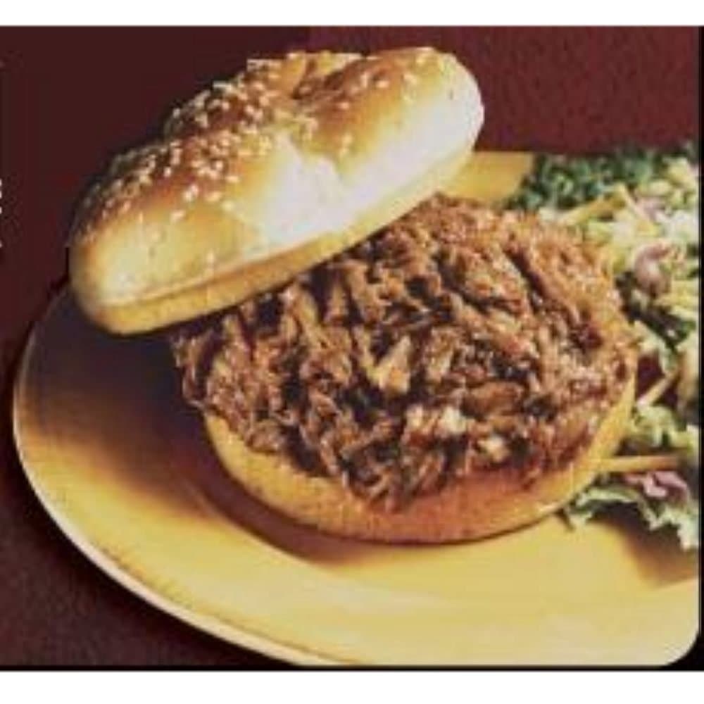 Curlys Smoked Pulled Chicken without Sauce, 5 Pound -- 2 per case.