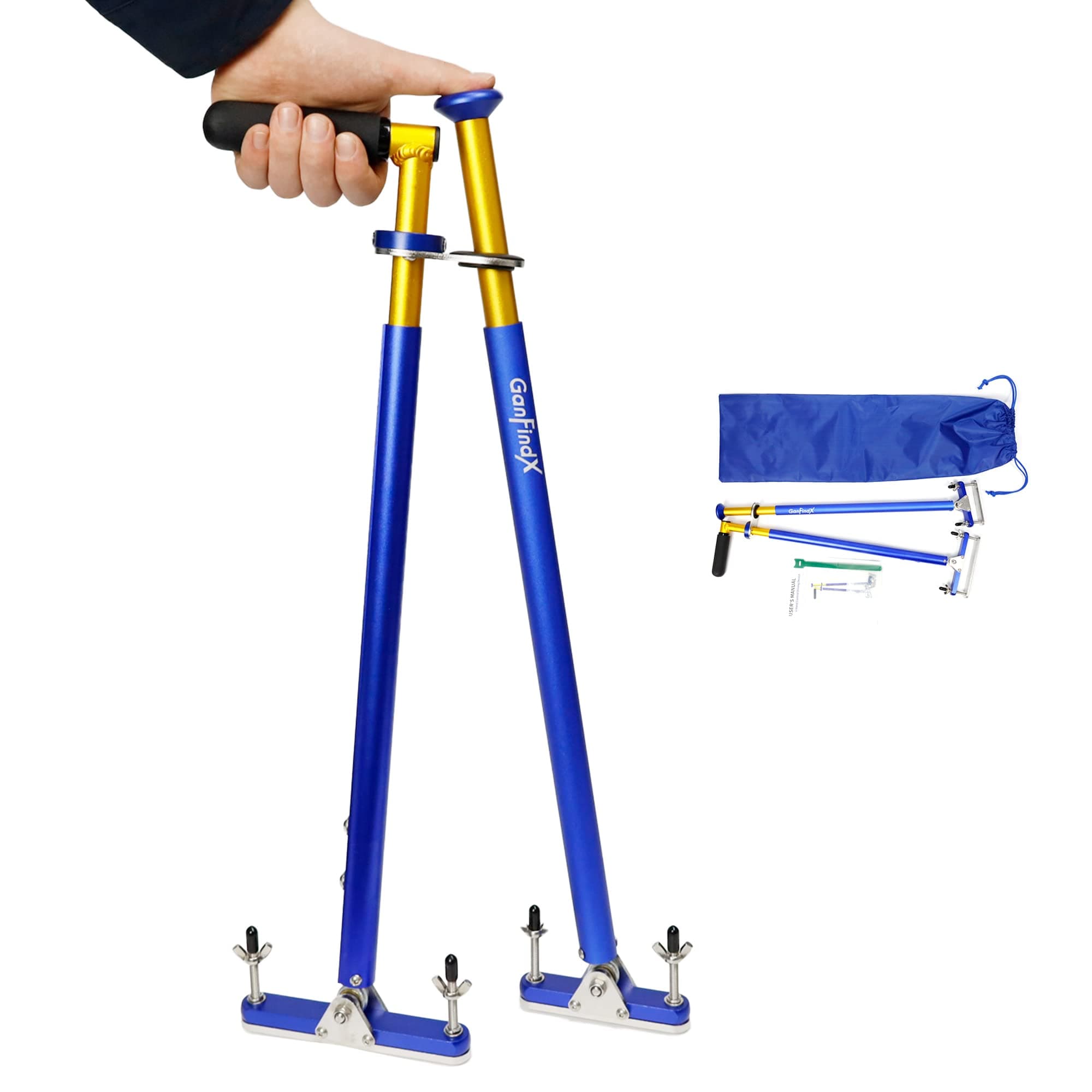 Thumb Controlled Drive Assist, Portable Car Hand Controls Device for Right Foot Injured, Handicap, Disabled People Vehicles, Cars Driving Aids Equipment