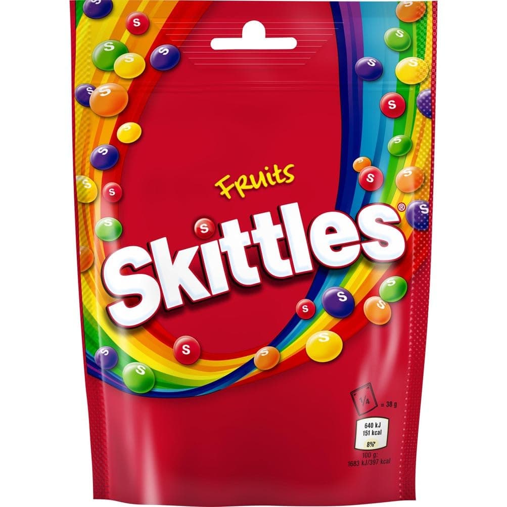 Skittles Fruit Sweets Pouch 136g
