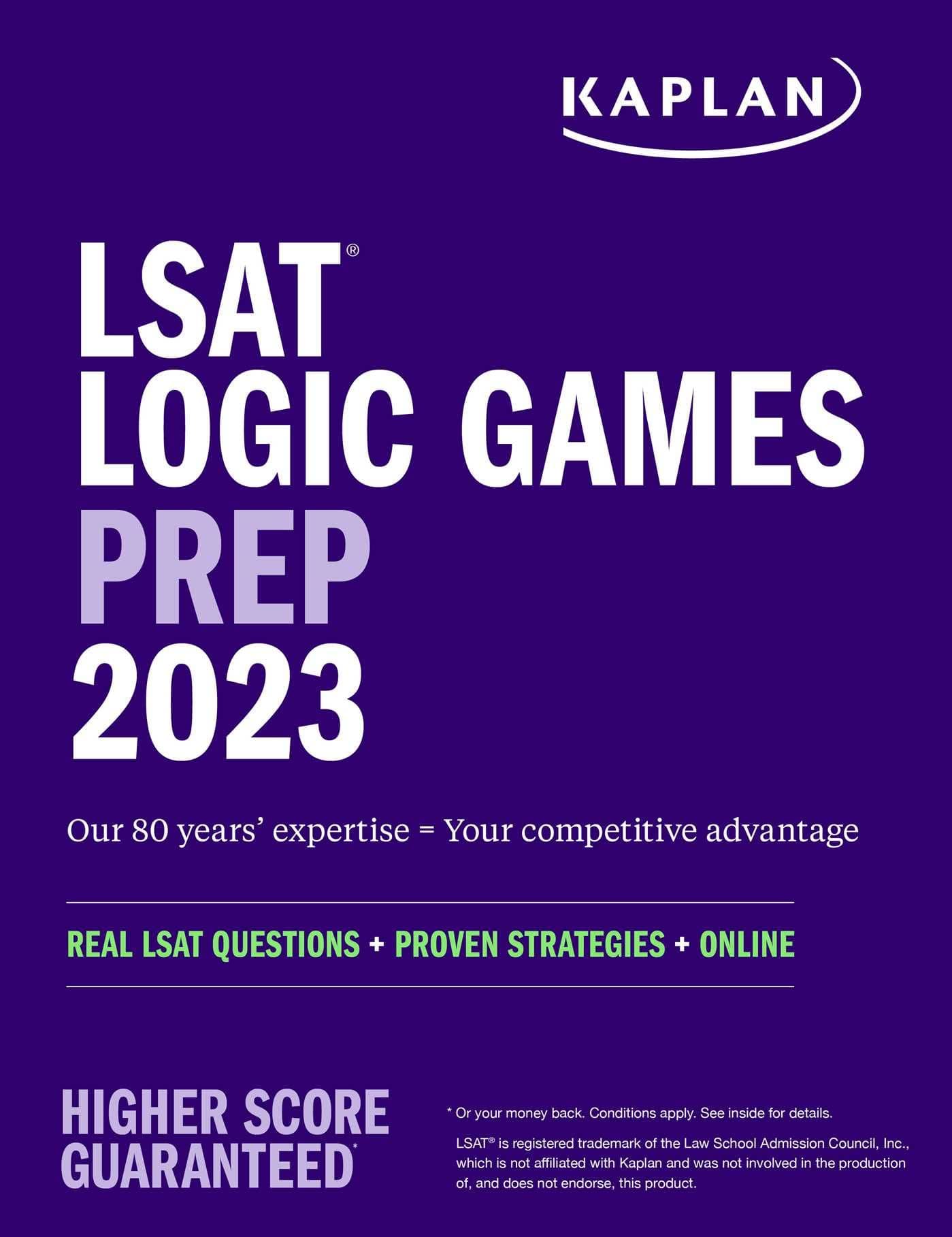 LSAT Logic Games Prep 2023: Real LSAT Questions +