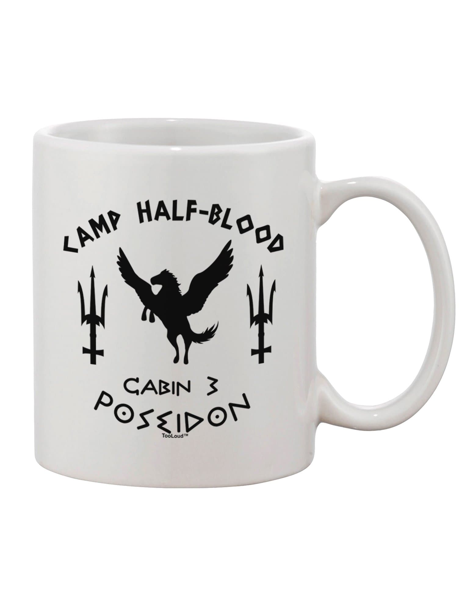 TOOLOUD Cabin 3 Poseidon Camp Half Blood Printed 11 OZ Coffee Mug