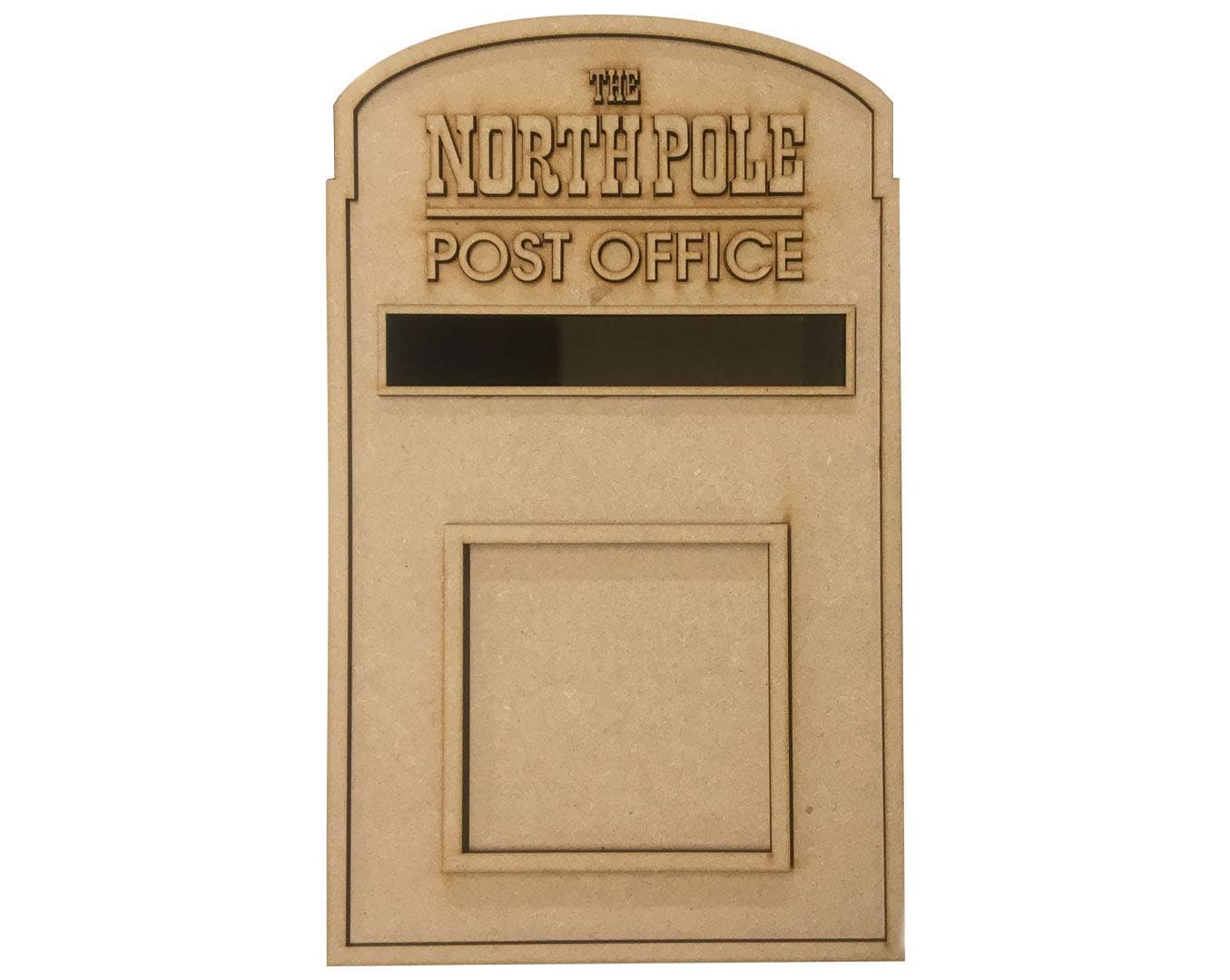 PixieBitz Christmas Santa Party Post Box - North Pole 1 - Father Christmas Mailbox