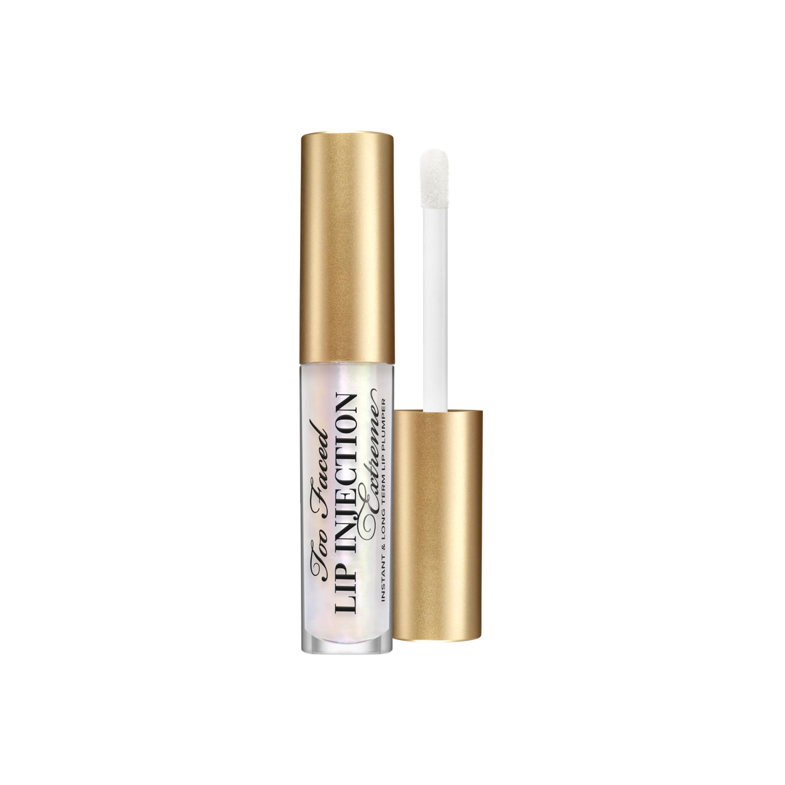 Lip Injection Extreme Plumping Clicks | Hydrating, Sheer-To-Medium Buildable Coverage, Lip Plumper with Click Applicator