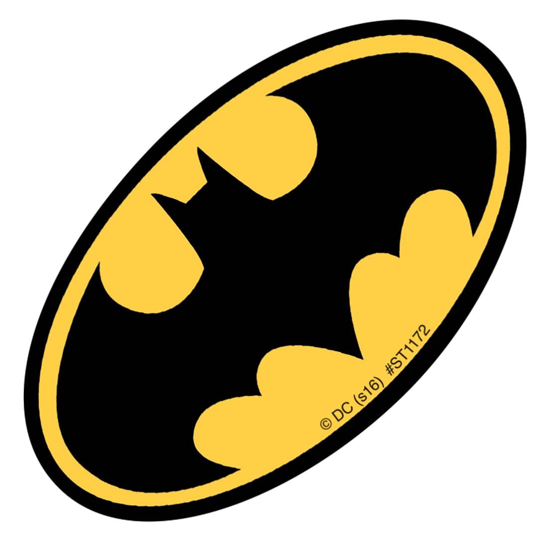 SmileMakers Shaped Batman Logo Stickers - Prizes 100 per Pack