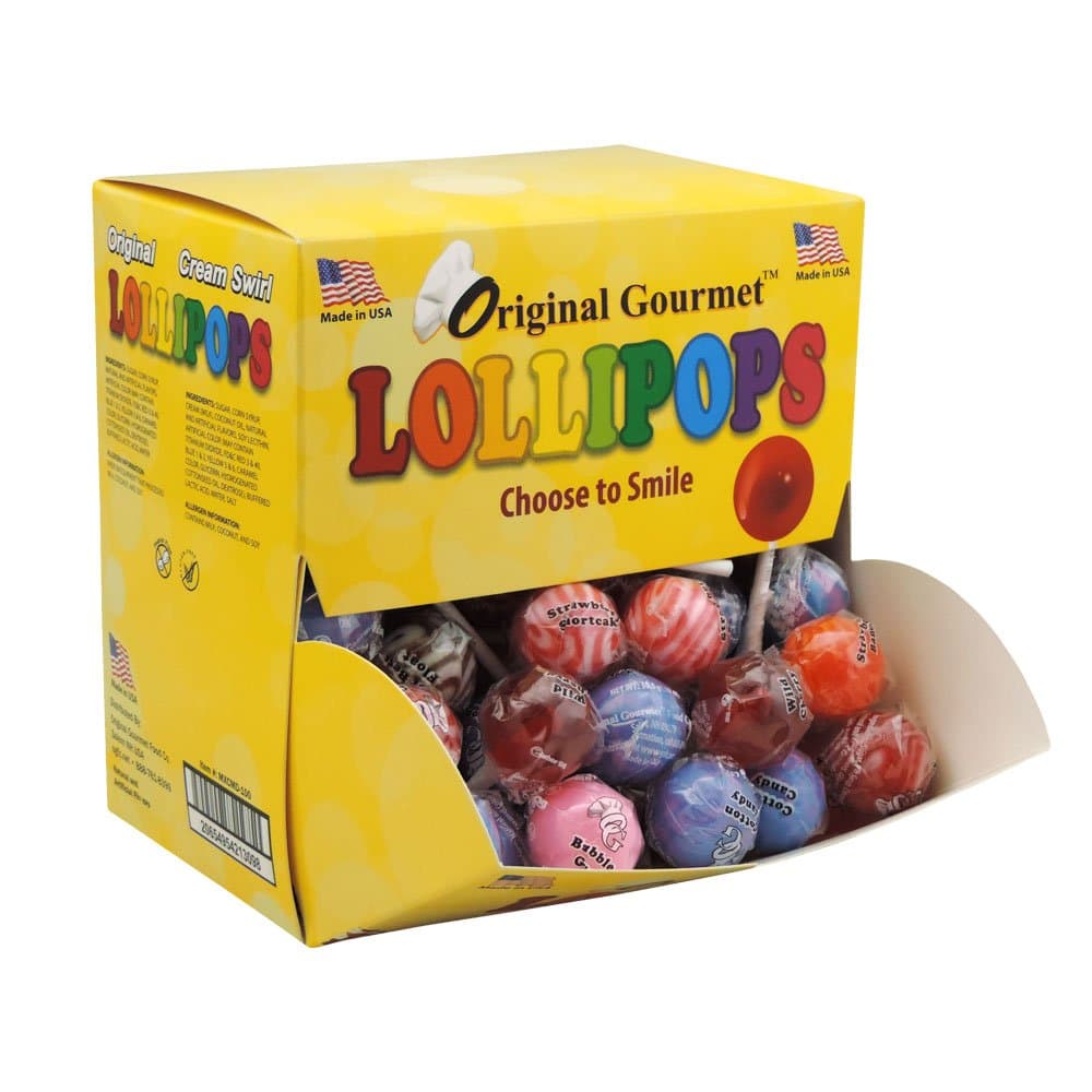 Original Gourmet, Change Maker Mini Cream Swirl and Lollipops, 100 Count