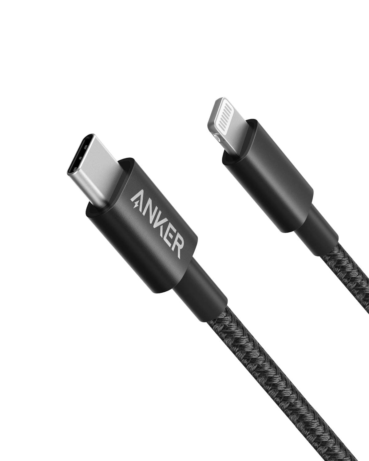 Anker New Nylon USB C to Lightning Cable, Apple MFi Certified for iPhone 14 Series, and More (3.3FT, Black)