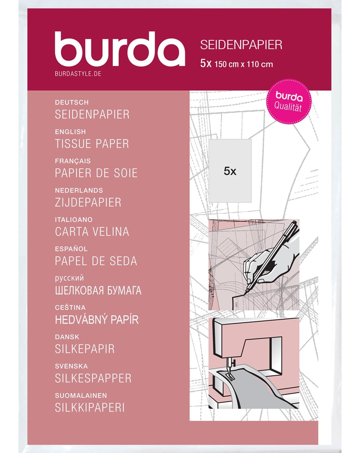 Burda Style Papier de soie