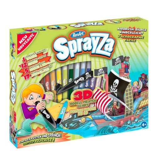 Universal Trends SprayZa RA22002 Pirate Ship Activity Set