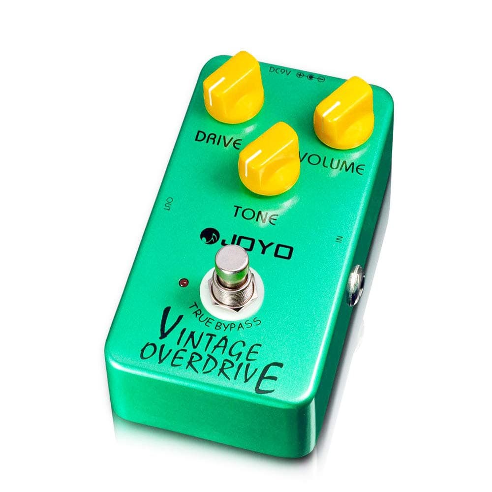 JOYO Vintage Overdrive Pedal Classic Tone for Electric Guitar Effect - True Bypass (JF-01)