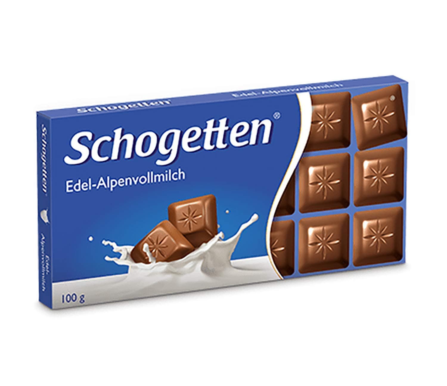 Schogetten Alpine Milk Chocolate Bar Candy Original German Chocolate 100g/3.52oz