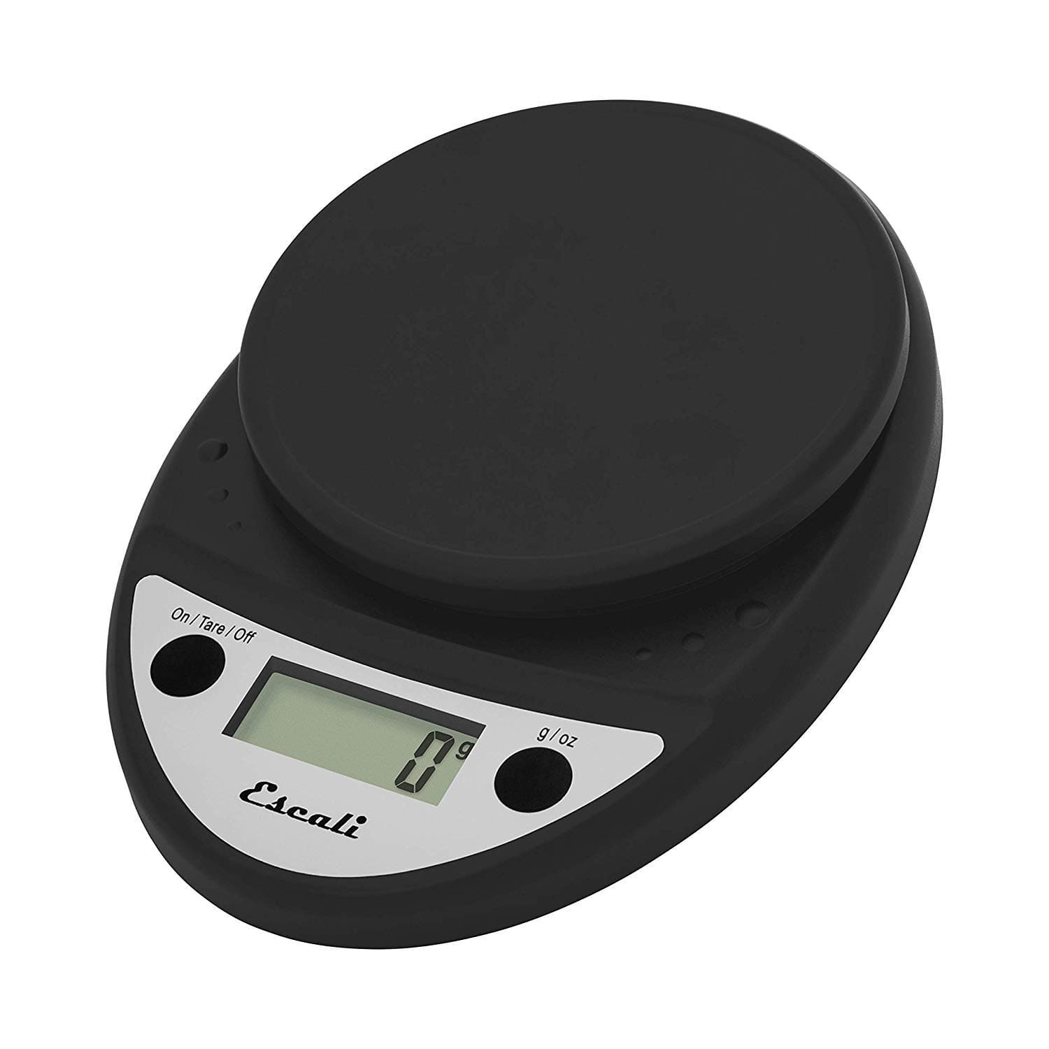 Primo Digital Food Scale Multi-Functional Kitchen Scale and Baking Scale for Precise Weight Measuring and Portion Control, 8.5 x 6 x 1.5 inches, Black