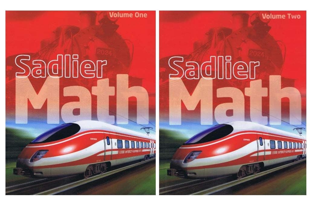 (Grade 1 Volume Pack) Sadlier Math Volume 1 + Volume 2 Student Books Grade 1