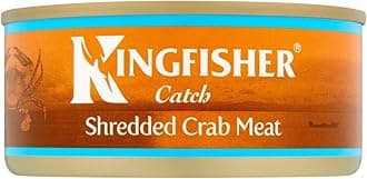 Kingfisher Catch Shredded Crab Meat in Brine, 145g