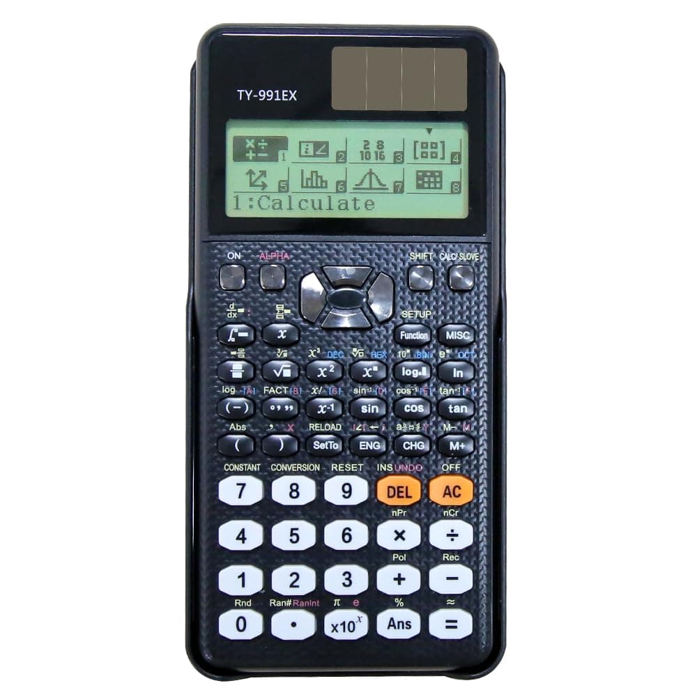 CLIUNTFX-991EX Scientific Calculator, Engineering Scientific Calculator With 552 Functions, Lcd Display Scientific Calculators for School Students