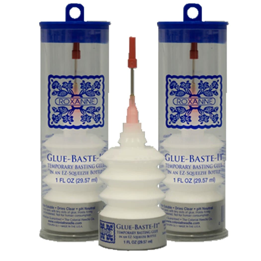 Roxanne 2-Pack Bundle of Fabric Adhesive - 1 oz