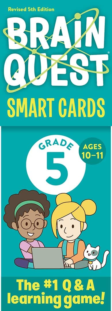 Brain Quest 5th Grade Smart Cards Revised 5th Edition (Brain Quest Smart Cards)