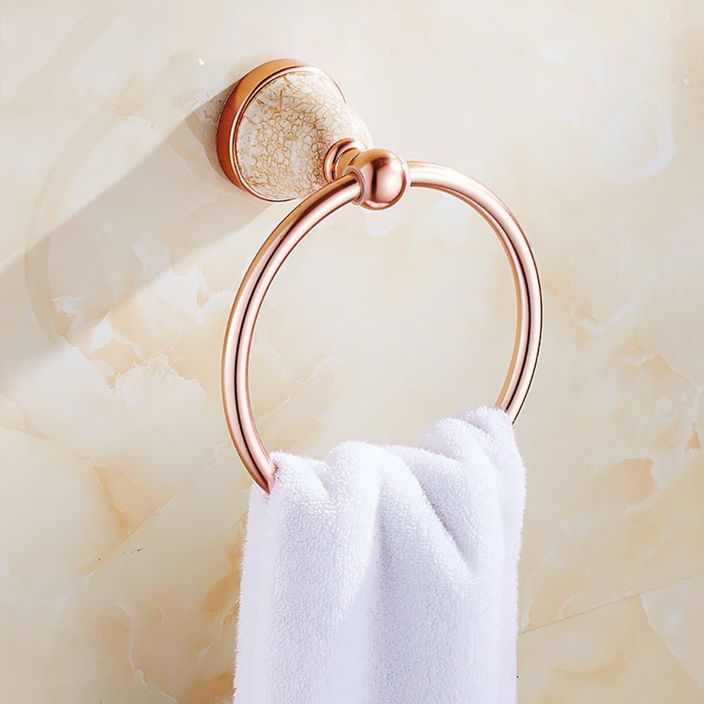 GJ-Continental rose-gold towel ring towel ring
