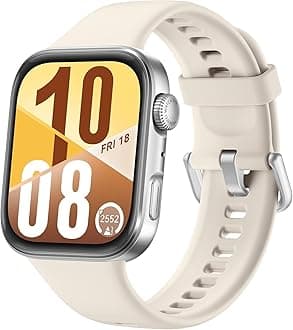 WATCH FIT 4 Smart Watch,100+ Sports Modes,Ultra Slim Design,Sports and Health Monitor,Up to 10 Days Battery Life,Compatible with iOS and Android,Aluminum Case,1.82" AMOLED Display,GPS Supported