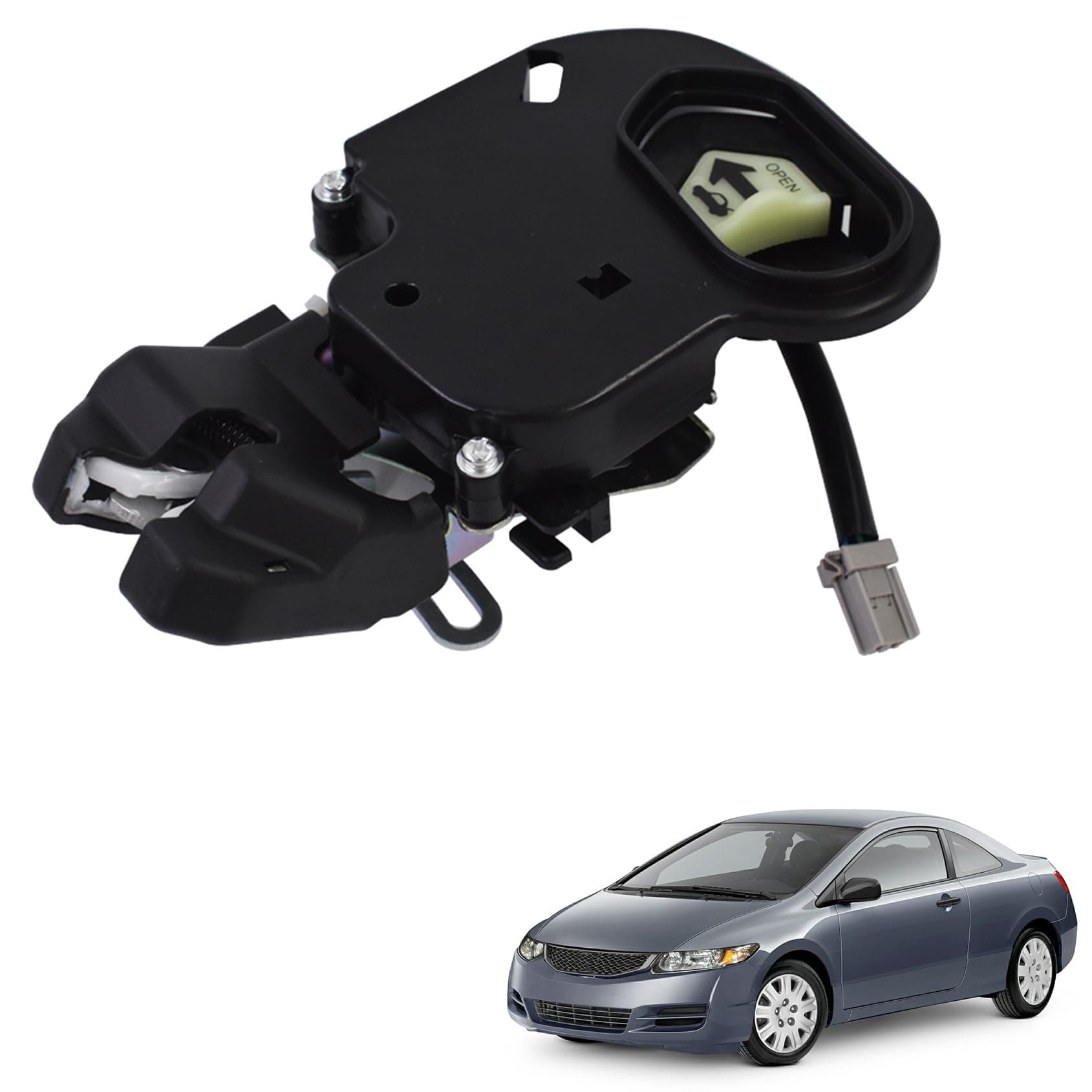 Trunk La-tch Lock Actuator Motor Replacement for Civic Sedan 4-Door 2006-2011