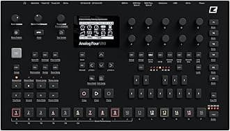 Elektron Analog Four MKII 4-Voice Analog Desktop Synthesizer and CV Sequencer