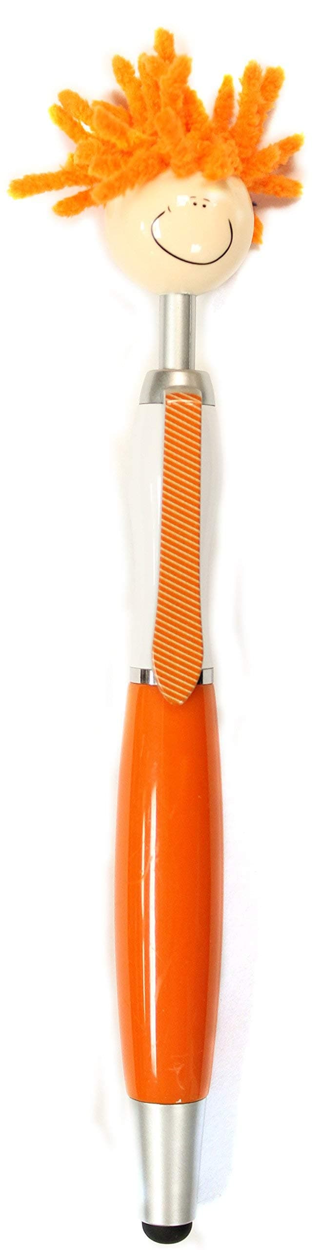 Techie Tom 3-in-1 Stylus Pen Duster (Orange)