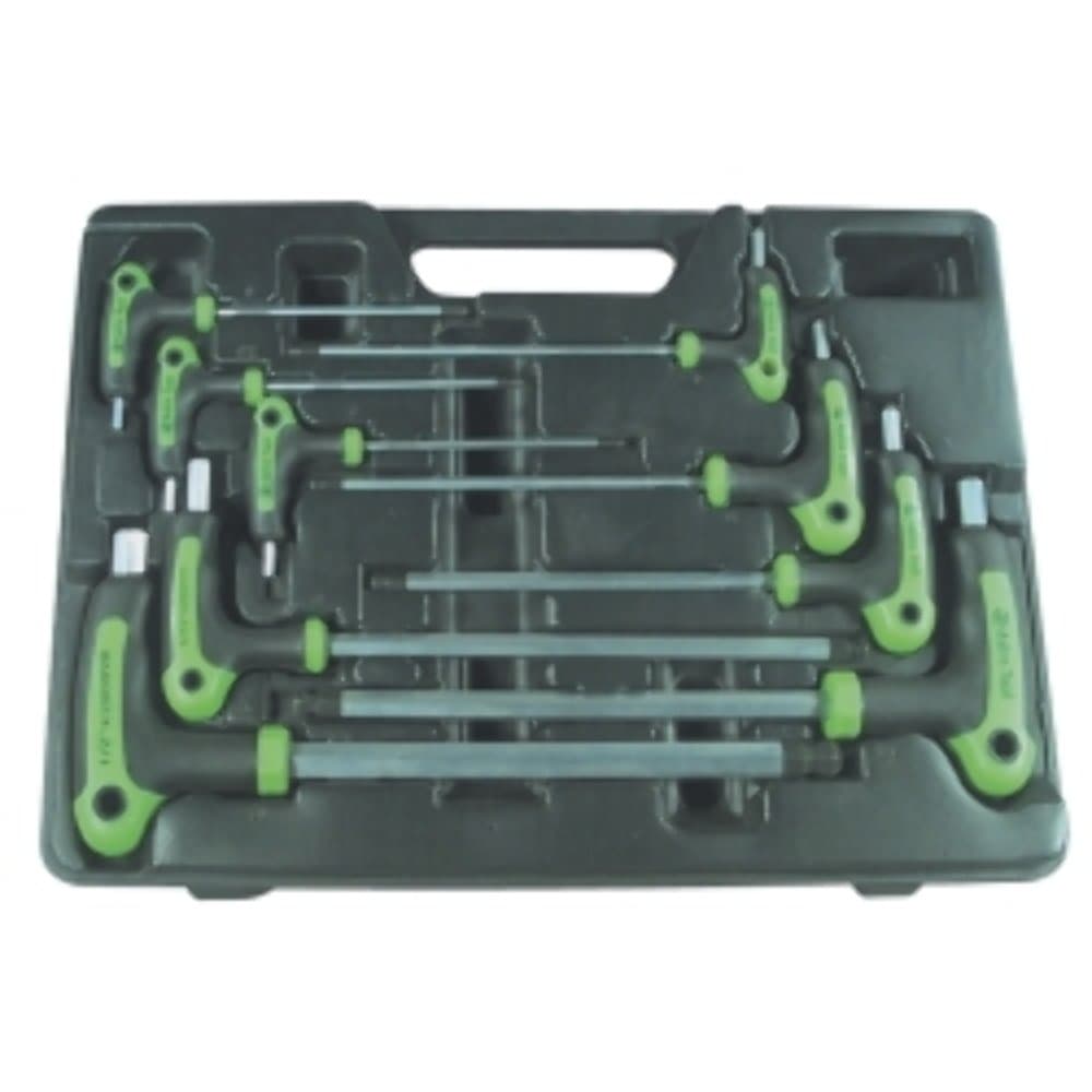 Astro 1025 SAE T-4 Handle Ball Point and Hex Key Wrench Set 9 PC.