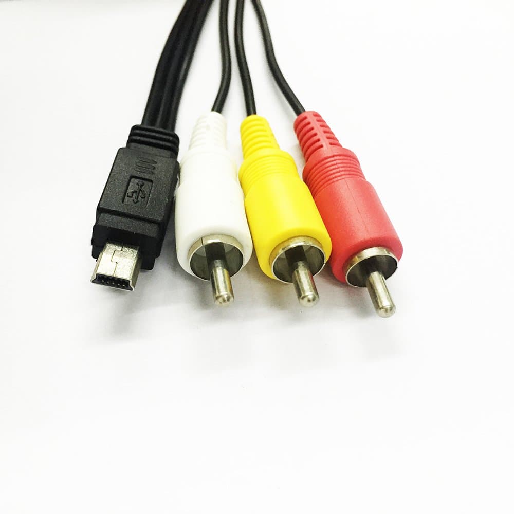Mini USB to RCA Composite Cable for Gopro HERO3 (Donot compatiable with Any Other Camera/Camcorder)
