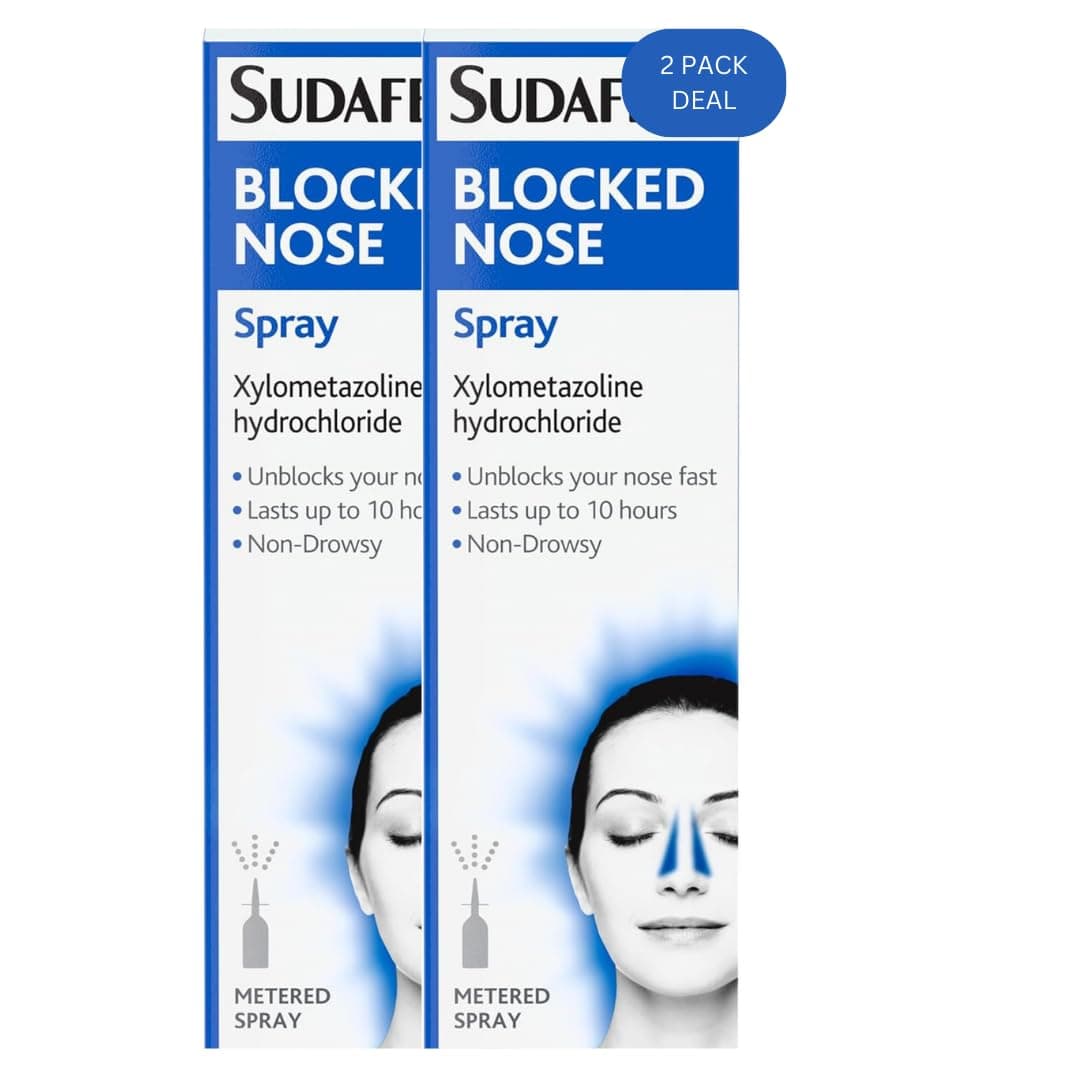 Blocked Nose Spray 15ml - 2 Pack Bundle Deal