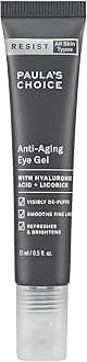 Paula's Choice RESIST Anti-Aging Eye Gel with Hyaluronic Acid, for Dark Circles, Puffy Eyes, Crow's Feet, Fine Lines & Wrinkles, 0.5 Ounce